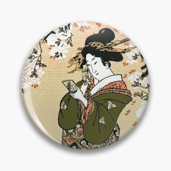 Item preview, Geisha on a cellphone. designed and sold by jamiestarr.
