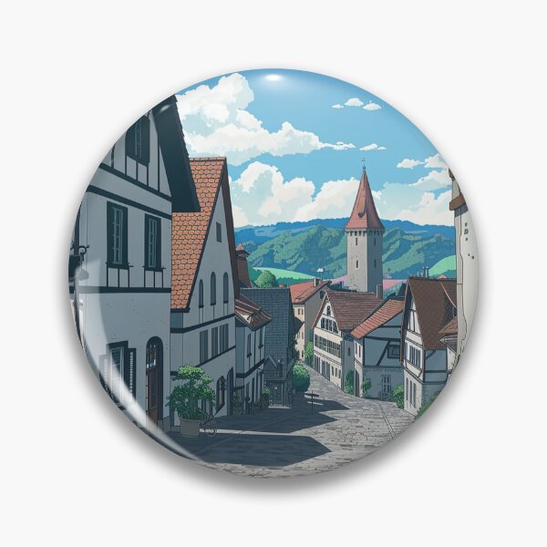 Item preview, Baden-Württemberg, city | Anime style designed and sold by ComicsFactory.