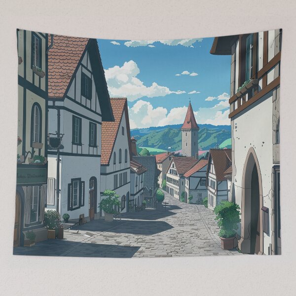 Item preview, Baden-Württemberg, city | Anime style designed and sold by ComicsFactory.