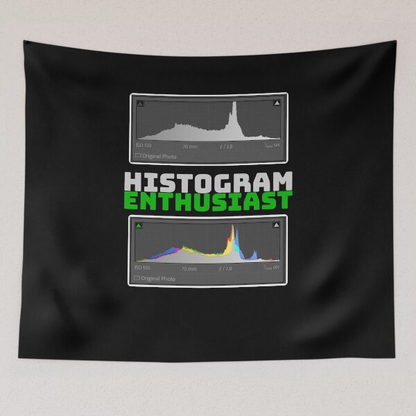 Item preview, Histogram enthusiast - Photography designed and sold by PhotoGros-4U.