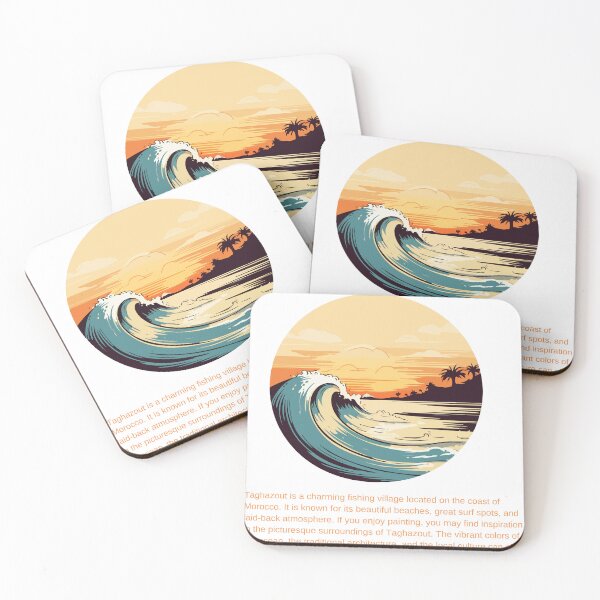 Item preview, taghazout surf  designed and sold by Luxury Gold & Dark Aesthetic Designs.