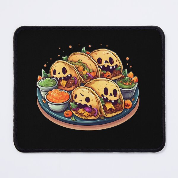 Item preview, Creepy Taco Platter designed and sold by SpookyKawaiiPrt.