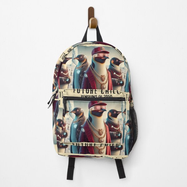 Item preview, Future Chill: Penguins of 2050 designed and sold by alkareem-ca.