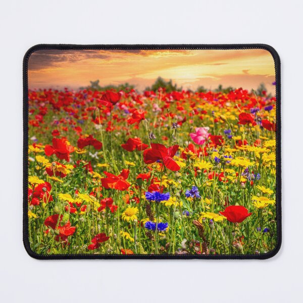 Item preview, Poppy and Wild Flowers Landscape designed and sold by StephenRphoto.
