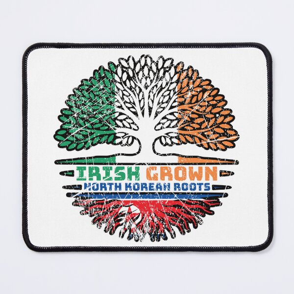 Item preview, North Korea North Korean Irish Ireland Tree Roots Flag designed and sold by FlagX.