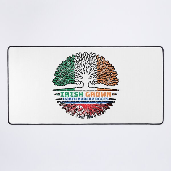 Item preview, North Korea North Korean Irish Ireland Tree Roots Flag designed and sold by FlagX.