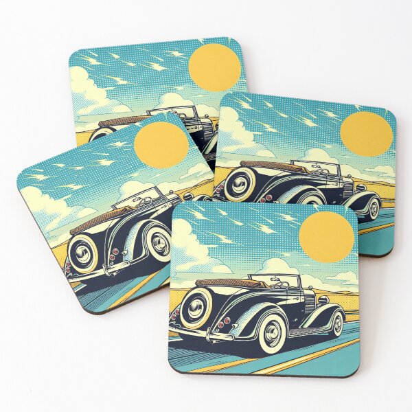 Item preview, Classic Retro Car Pop Art Style designed and sold by artofuniverse.