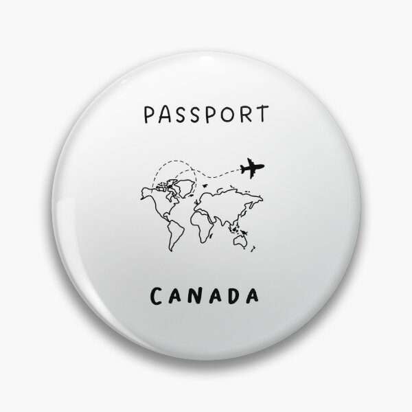 Item preview, Canada | Passport Design | Travel or Global Exploration | Minimalist Design designed and sold by RM-Journey.