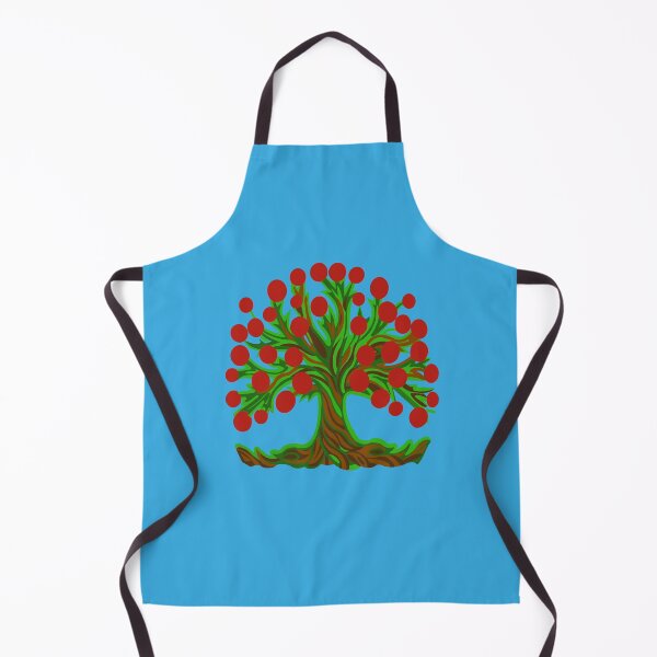 Item preview, Bold and Bright Red Apple Tree designed and sold by LiaIsabellaArt.