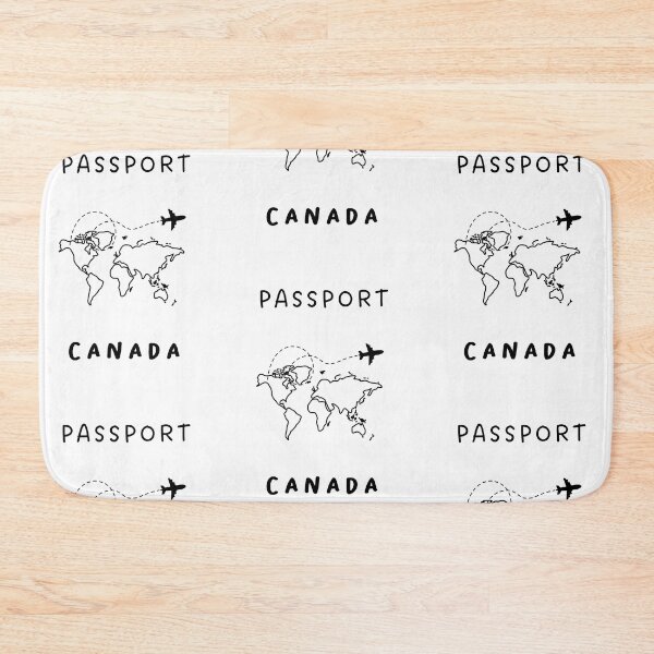 Item preview, Canada | Passport Design | Travel or Global Exploration | Minimalist Design designed and sold by RM-Journey.