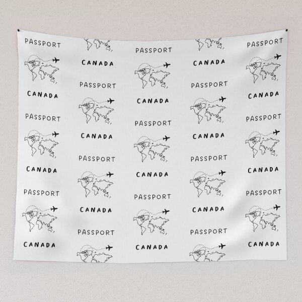 Item preview, Canada | Passport Design | Travel or Global Exploration | Minimalist Design designed and sold by RM-Journey.
