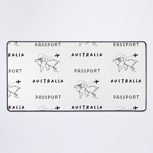 Item preview, Australia | Passport Design | Travel or Global Exploration | Minimalist Design designed and sold by RM-Journey.