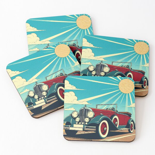 Item preview, Classic Retro Car Pop Art Style designed and sold by artofuniverse.