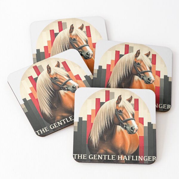 Item preview, Sticker T-Shirt Design Trending: Haflinger Horse designed and sold by ForeverPrintsOK.