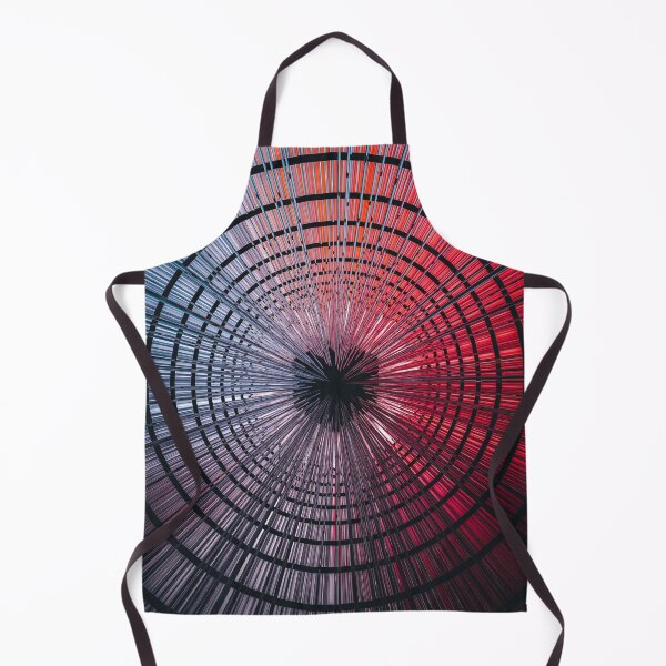 Item preview, Red & Blue Space Wave Time Warp designed and sold by AbstractLives.