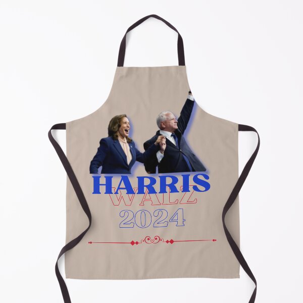 Item preview, Harris Walz 2024 Democrat Blue Red and Brown designed and sold by amyshira7.
