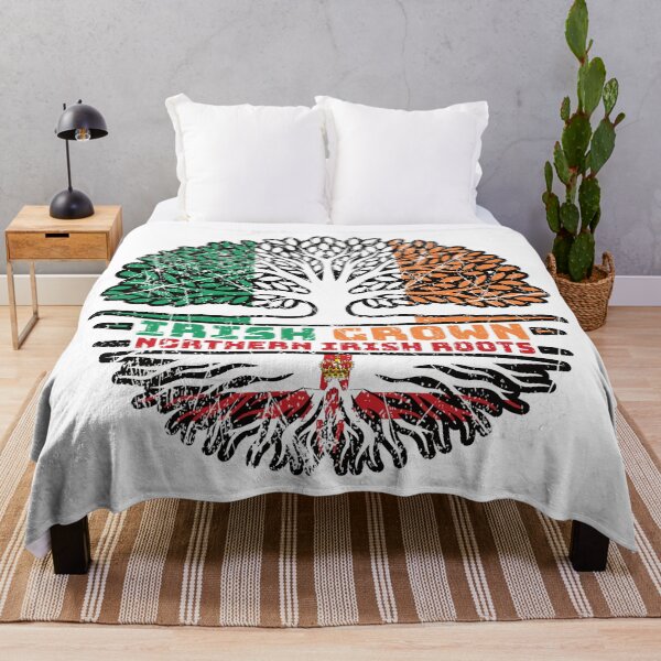 Item preview, Northern Ireland Northern Irish Irish Ireland Tree Roots Flag designed and sold by FlagX.