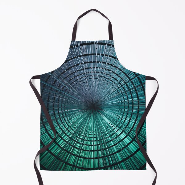 Item preview, Green Space Wave Time Warp designed and sold by AbstractLives.