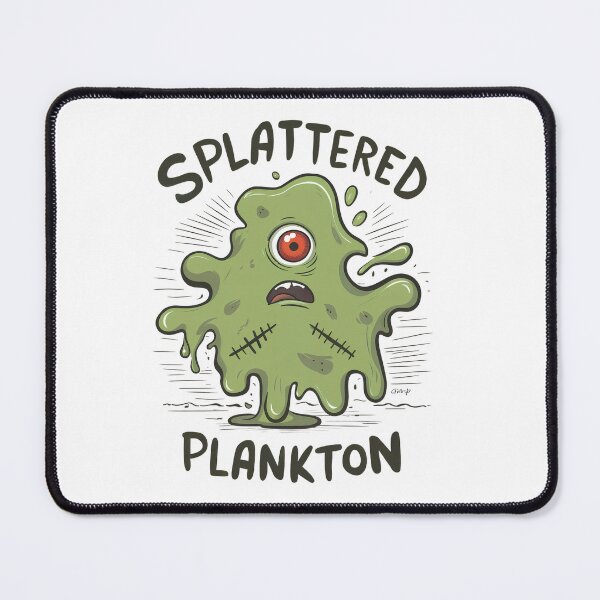 Item preview, The Amazing Splattered Plankton  designed and sold by RadiantRevArt ⭐⭐⭐⭐⭐.