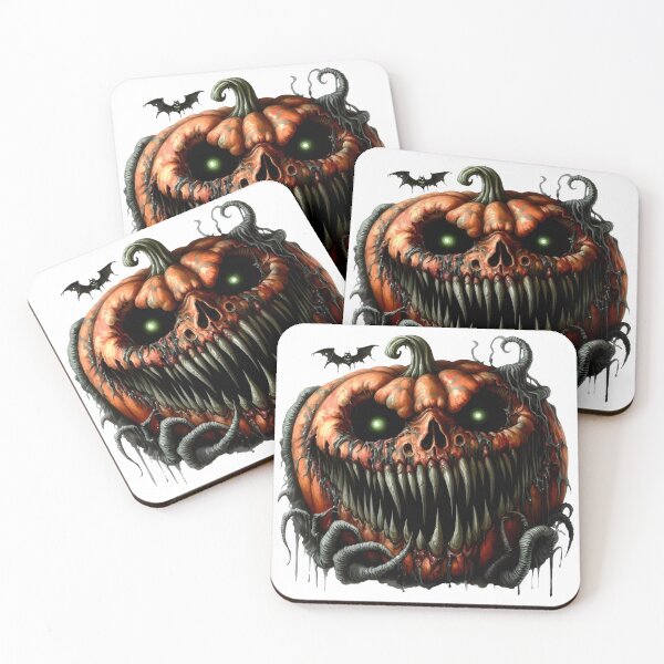 Item preview, Spooky, scary Halloween Jack o lantern designed and sold by DesignsbyVelvet.