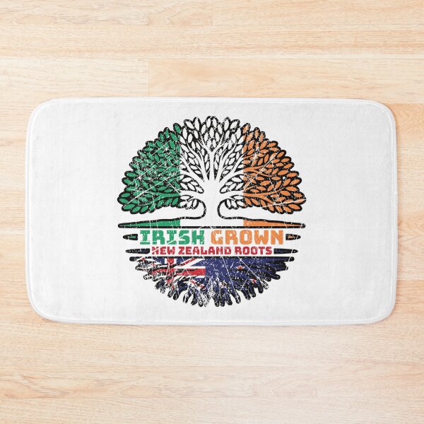 Item preview, New Zealand New Zealand Irish Ireland Tree Roots Flag designed and sold by FlagX.