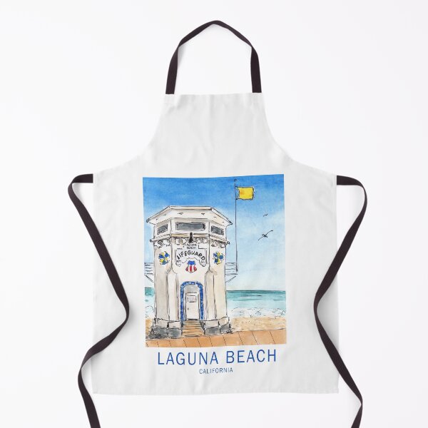 Item preview, Laguna Beach Lifeguard Tower, California designed and sold by Fun Travel Art.
