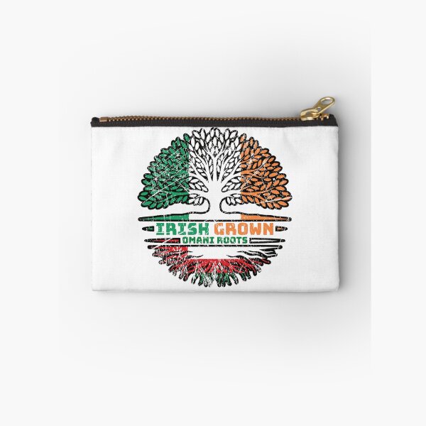 Item preview, Oman Omani Irish Ireland Tree Roots Flag designed and sold by FlagX.