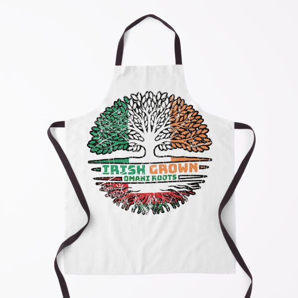 Item preview, Oman Omani Irish Ireland Tree Roots Flag designed and sold by FlagX.