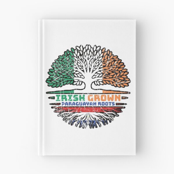Item preview, Paraguay Paraguayan Irish Ireland Tree Roots Flag designed and sold by FlagX.