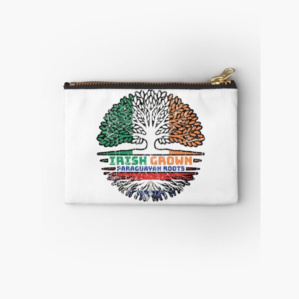Item preview, Paraguay Paraguayan Irish Ireland Tree Roots Flag designed and sold by FlagX.