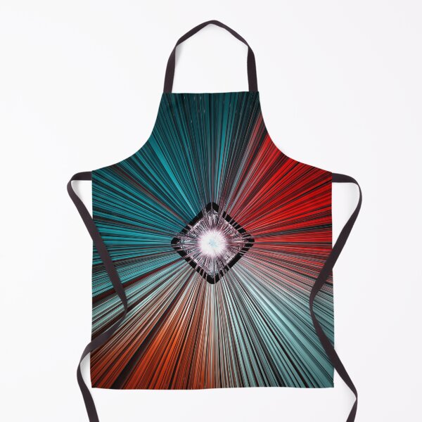 Item preview, Green & Red Space Wave Time Warp designed and sold by AbstractLives.