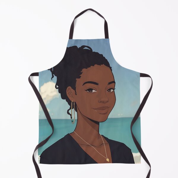Item preview, Bahamian woman | Anime style designed and sold by ComicsFactory.