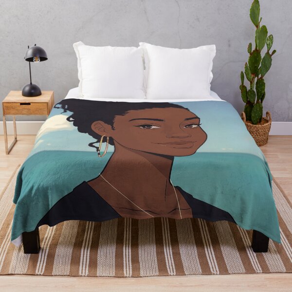 Item preview, Bahamian woman | Anime style designed and sold by ComicsFactory.
