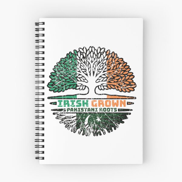 Item preview, Pakistan Pakistani Irish Ireland Tree Roots Flag designed and sold by FlagX.