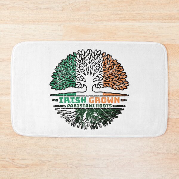 Item preview, Pakistan Pakistani Irish Ireland Tree Roots Flag designed and sold by FlagX.
