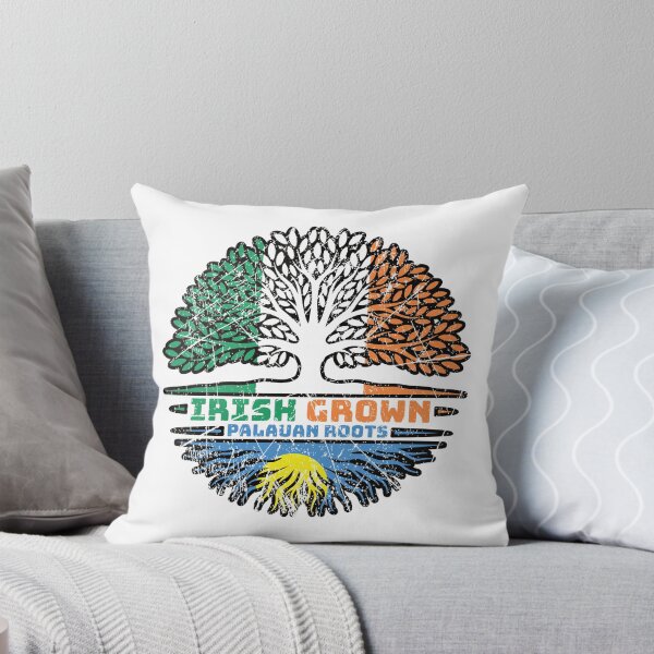 Item preview, Palau Palauan Irish Ireland Tree Roots Flag designed and sold by FlagX.