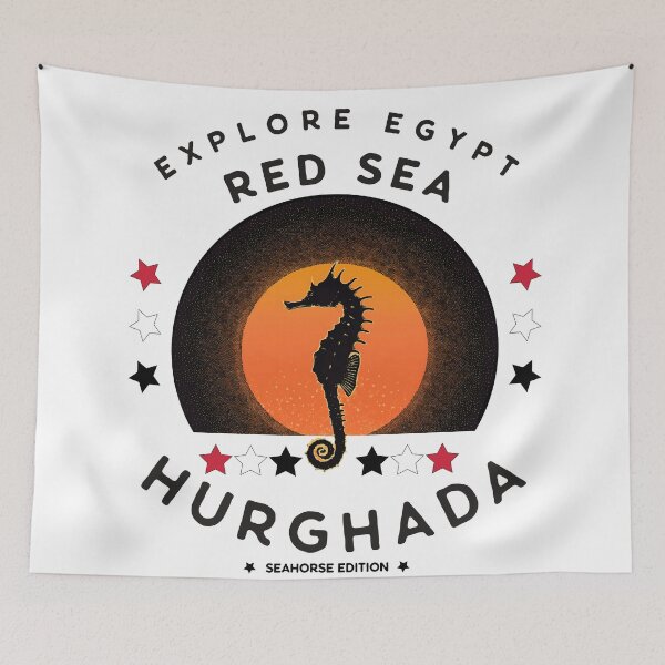 Item preview, Explore Egypt Red Sea Hurghada Seahorse Edition Desing : A Tribute to the Underwater Wonders. designed and sold by HEMRO.