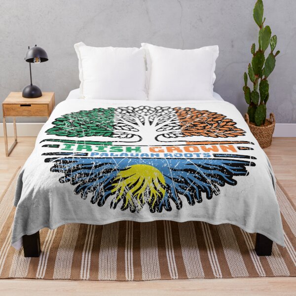 Item preview, Palau Palauan Irish Ireland Tree Roots Flag designed and sold by FlagX.