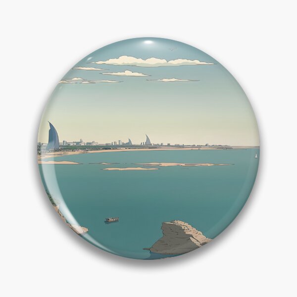 Item preview, Bahrain landscape | Anime style designed and sold by ComicsFactory.