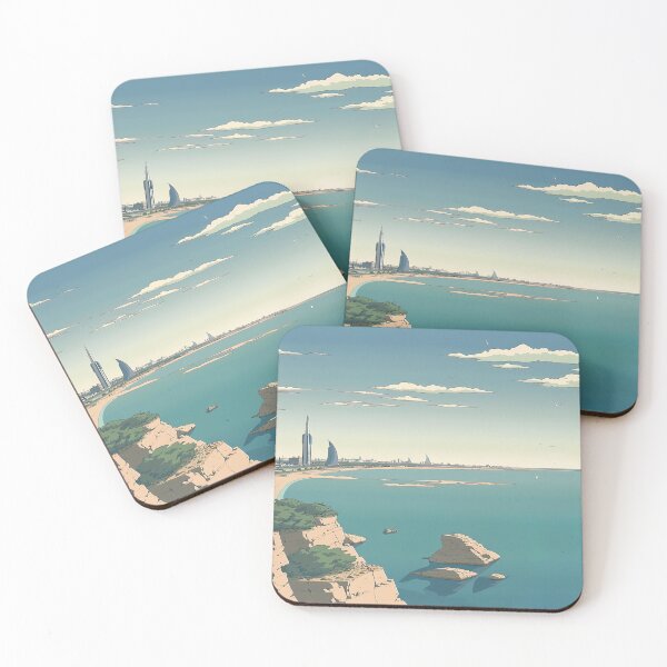 Item preview, Bahrain landscape | Anime style designed and sold by ComicsFactory.