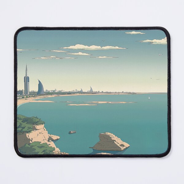 Item preview, Bahrain landscape | Anime style designed and sold by ComicsFactory.