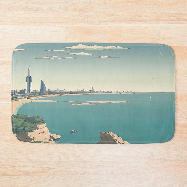 Item preview, Bahrain landscape | Anime style designed and sold by ComicsFactory.