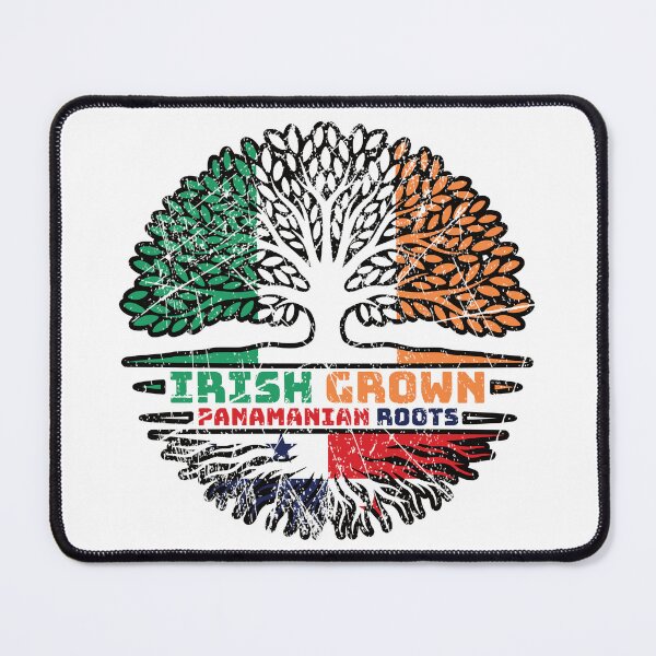 Item preview, Panama Panamanian Irish Ireland Tree Roots Flag designed and sold by FlagX.