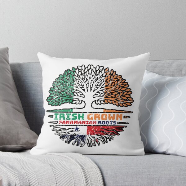 Item preview, Panama Panamanian Irish Ireland Tree Roots Flag designed and sold by FlagX.