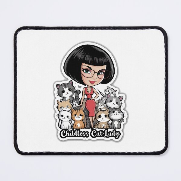Item preview, Childless Cat Lady | Purrrr | Cat | Kitten designed and sold by RedCircleArt.