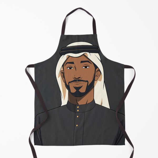 Item preview, Bahraini man, portrait | Anime style designed and sold by ComicsFactory.