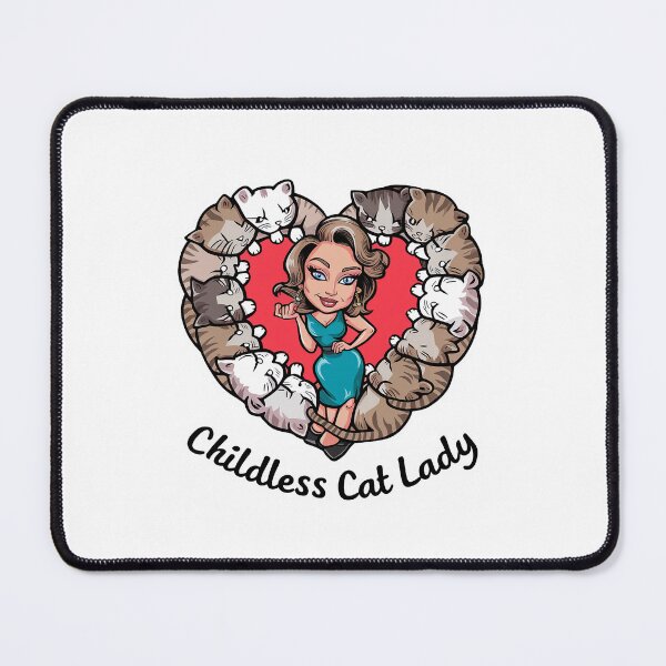 Item preview, Childless Cat Lady | Purrrr | Cat | Kitten designed and sold by RedCircleArt.