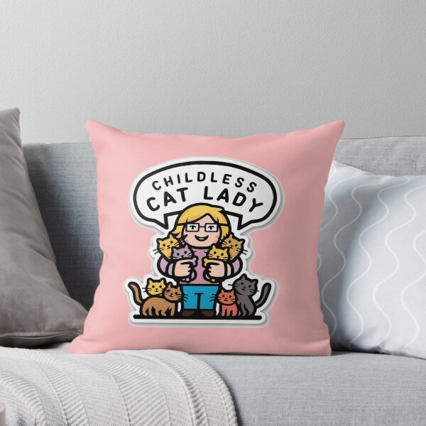 Item preview, Childless Cat Lady | Purrrr | Cat | Kitten designed and sold by RedCircleArt.