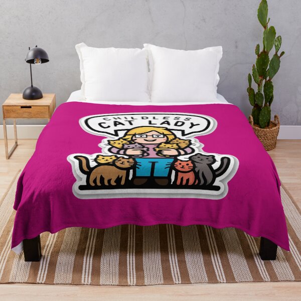 Item preview, Childless Cat Lady | Purrrr | Cat | Kitten designed and sold by RedCircleArt.