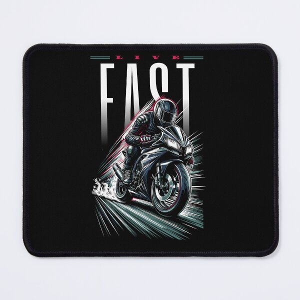 Item preview, Live Fast motorbike designed and sold by SekoOne.